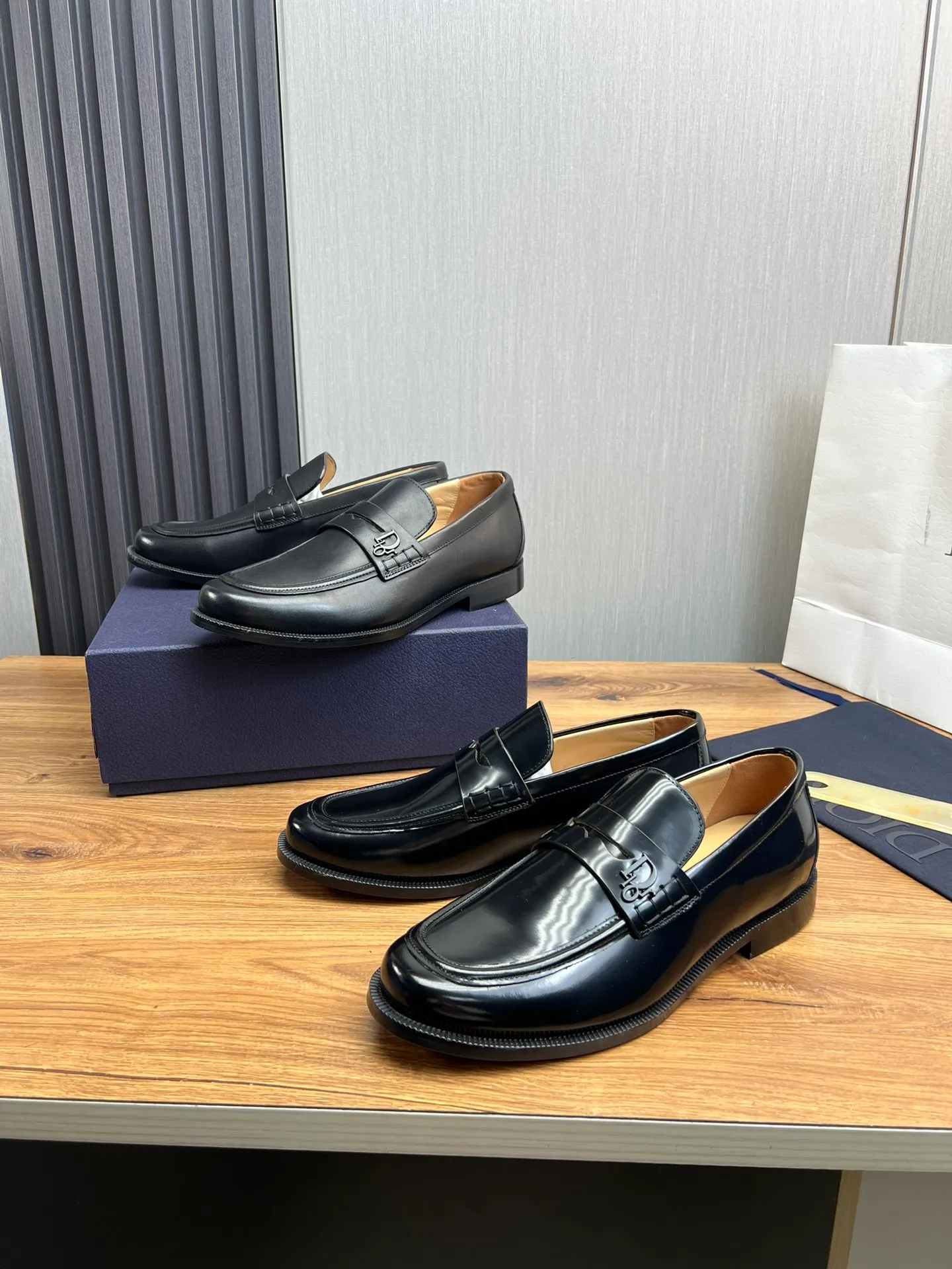 Men's men's shoes💰520💰 Dior men's business casual leather shoes👞all made of imported original brand leather, just to create a more comfortable wearing experience, upper: original cowhide➕imported sheepskin lining, original non-slip and wear-resistant rubber outsole✔️36-45 (38.45 non-returnable)